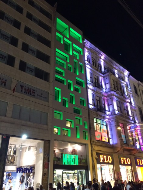 Contemporary architecture in Beyoglu