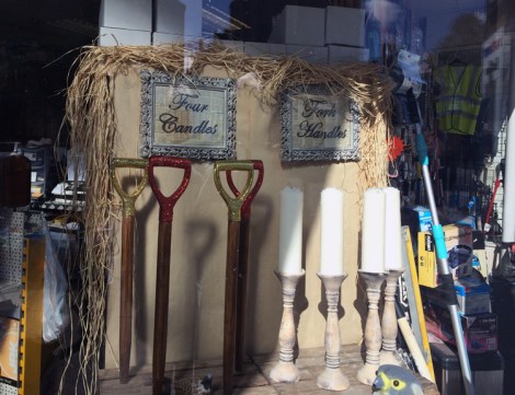 Fork handles or Four candles?