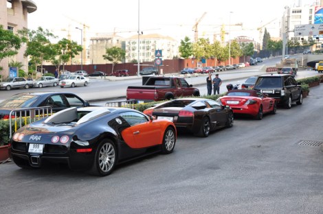 Overt wealth display at hotels