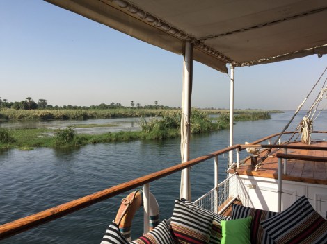 Sailing close to the bank...