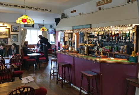 A welcome sight on a cold January Monday...