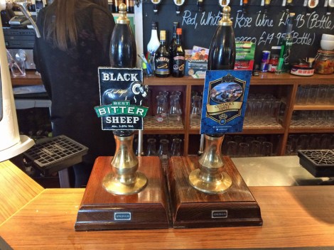 ...also Timothy Tailor's on draught