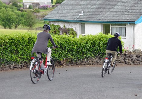 ...but there are downhill bits