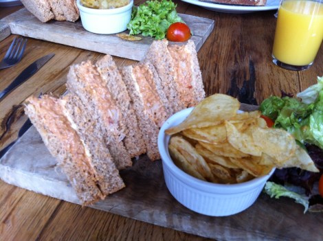 ...the crab sandwiches