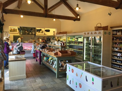 High quality farm shop - and they do butchery courses...