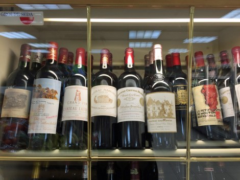 A local supermarket in Courchevel...Chateau Ausonn?