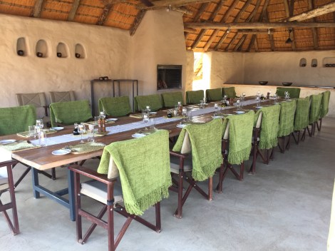 Breakfast in the desert...