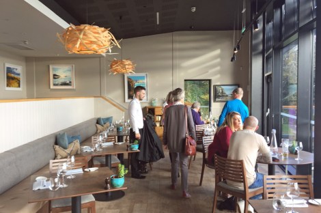 Like the River Cafe NY, all the tables have a view...