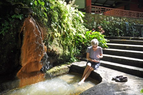 The hot springs are everywhere...