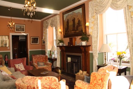 The residents' lounge...